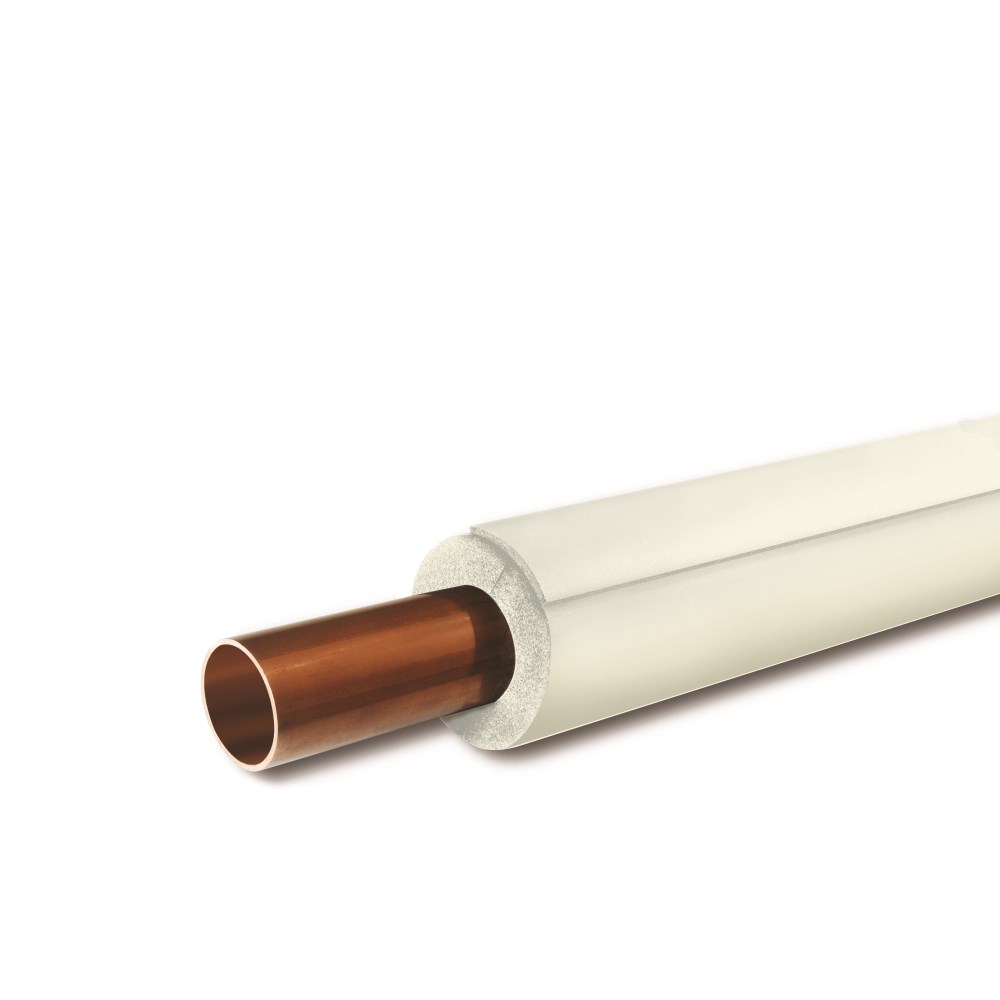 ArmaFlex 5/8" OD X 1" Wall X 6' Flexible White Lap Seal Tube Insulation